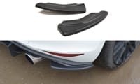 Maxton Design boční difuzory pod zadní nárazník pro Volkswagen Golf GTI Mk7, plast ABS bez povrchové úpravy Maxton Design boční difuzory pod zadní nárazník pro Volkswagen Golf GTI Mk7, plast ABS bez povrchové úpravy