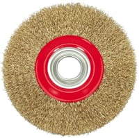 Kartáč drátěný boční 125 mm pomosazený drát Kartáč drátěný boční 125 mm pomosazený drát