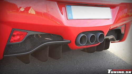 ferrari 458 italia carbon vyfuky capristo exhaust systems tuning