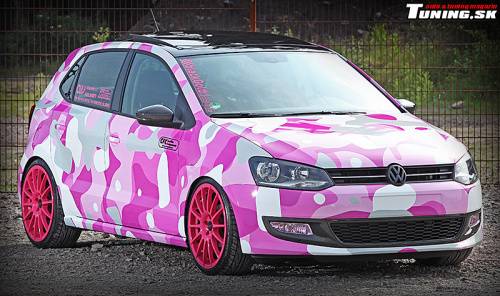 volkswagen vw polo 6r wrap vinyl autofolie cfc carfilmcomponents