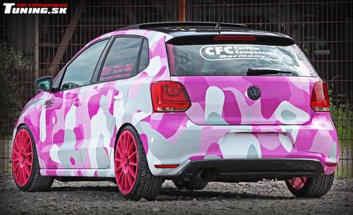 volkswagen vw polo 6r wrap vinyl autofolie cfc carfilmcomponents