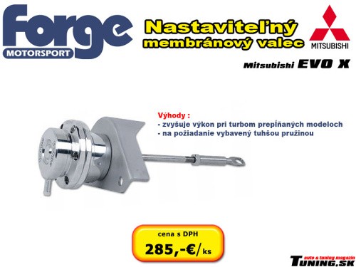 nastavite�n� membr�nov� valec mitsubishi lancer evo x forge motorsport