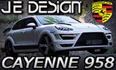 Porsche Cayenne Progressor od JE Design � optick� tuning a podvozok ovl�dan� cez iPhone