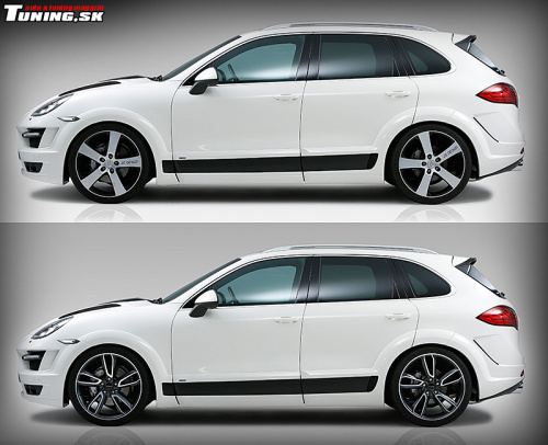porsche cayenne 958 gts turbo suv progressor bodykit optick� tuning zv��enie v�konu elektronick� nastavite�n� podvozok syst�m pasm iphone je design