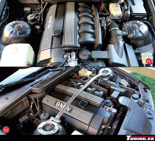bmw m3 e36 mont� rozpery predn�ch tlmi�ov exteri�r tuning garage