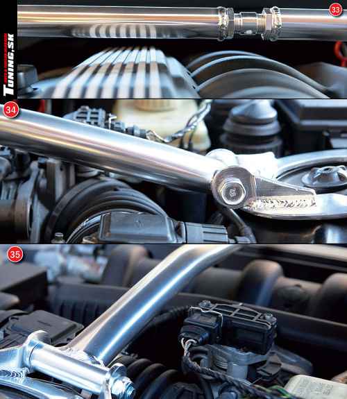 bmw m3 e36 mont� rozpery predn�ch tlmi�ov exteri�r tuning garage