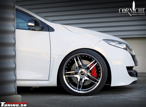 renault megane rs tuning sportove disky corniche wheels