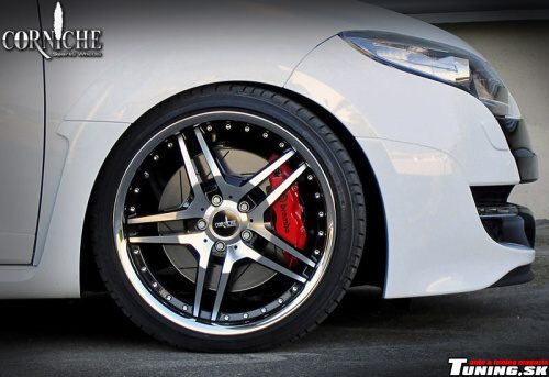 renault megane rs tuning sportove disky corniche wheels