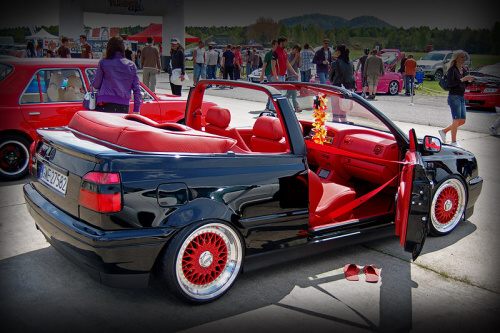 vw golf cabrio tuning cup