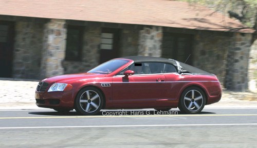 Bentley GT bez střechy