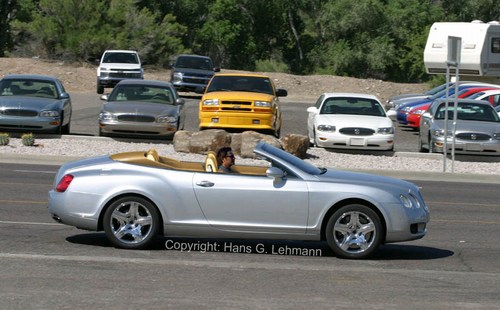 Bentley GT bez střechy