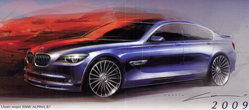 Alpina B7 v Ženevě