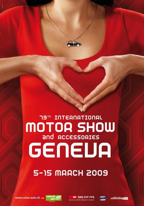 Ženeva 2009 láká plakátem