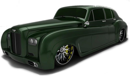 Bentley S3 limo v novém