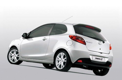 Mazda 2 se třemi dveřmi