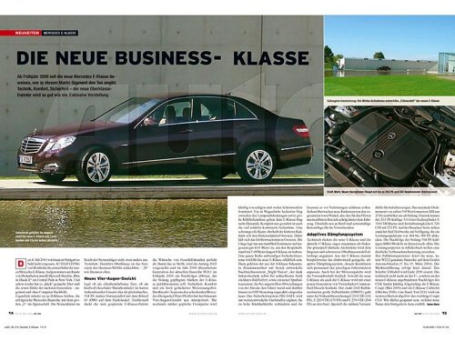 Nová E-Classe už klepe na dveře