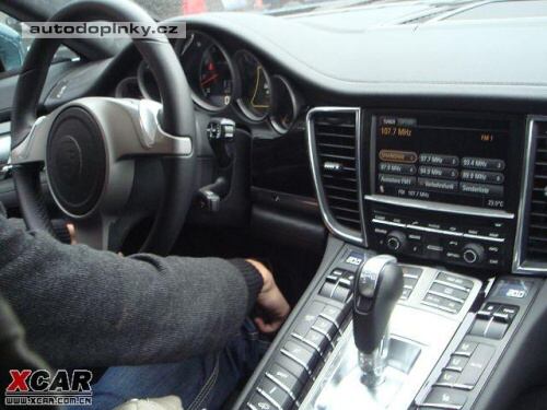 Interiér Porsche Panamera