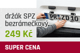 Podložka pod SPZ bezrámečková