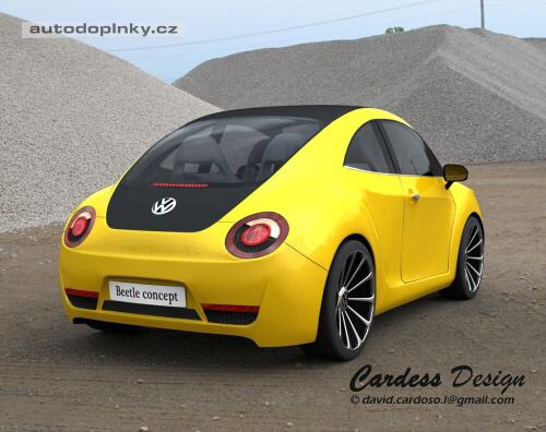 New Beetle klepe na dve�e