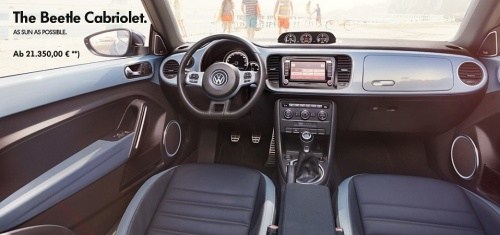 VW zve�ejnil ceny kabrioletu Beetle