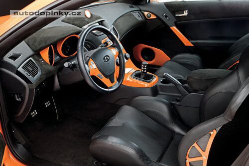 Hyundai Coup� v barv� Porsche