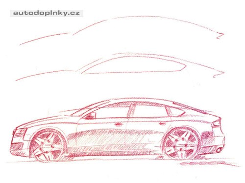 Audi A5 Sportback ji� na podzim