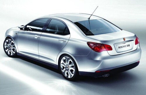 Roewe 550 p�ekvapuje