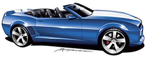 Chevrolet Camaro bez st�echy