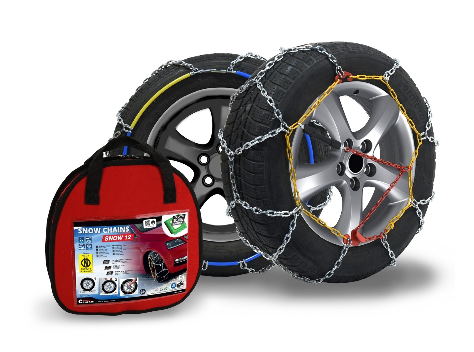 Sn�hov� �et�zy 12 mm pro osobn� automobily