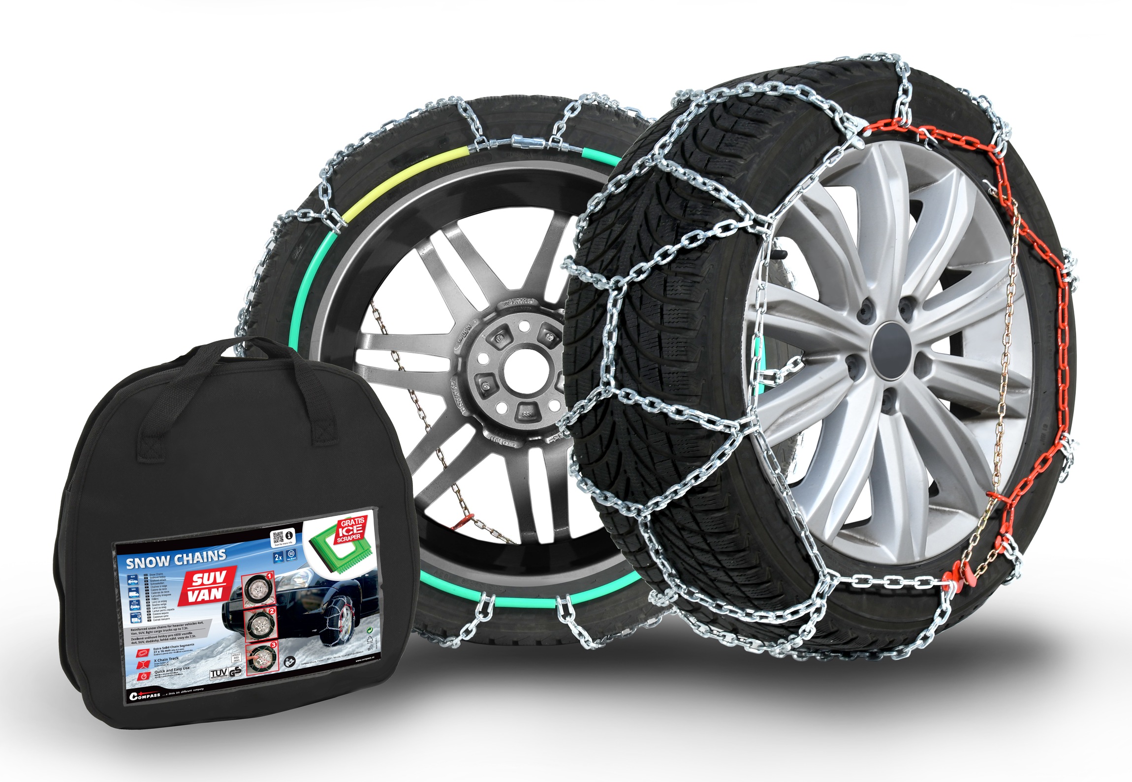 Sn�hov� �et�zy pro dod�vky, SUV, off-road a minivany