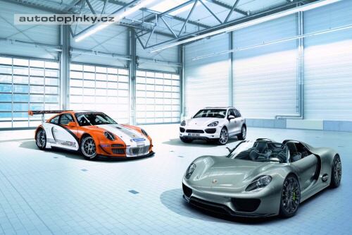 Porsche 918 Spyder m� zelenou