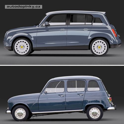 Renault 4TL se vrac�