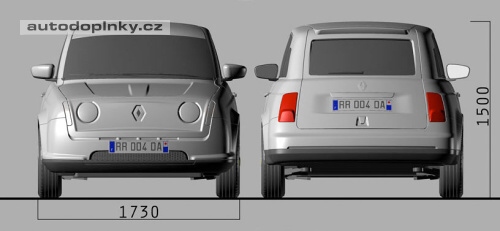 Renault 4TL se vrac�
