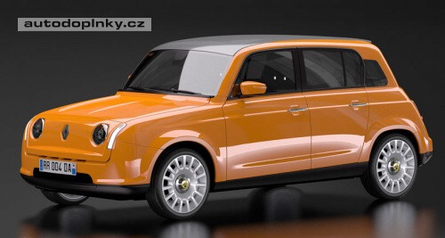 Renault 4TL se vrac�