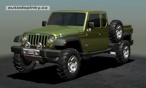 Jeep Wranger pickup bude