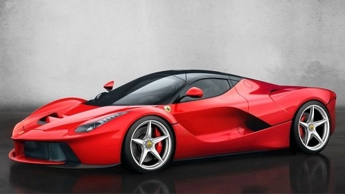 LaFerrari s v�hledem na hv�zdy