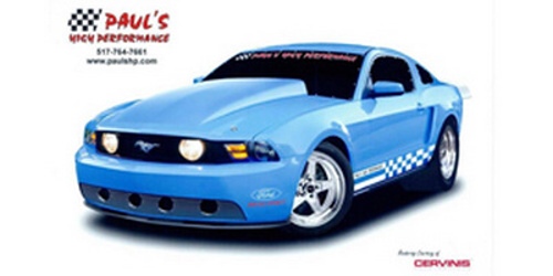 Mustang hv�zdou SEMA Las Vegas