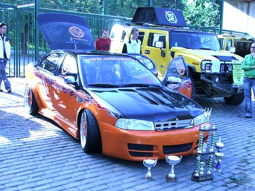 Tuningsraz při Autoshow