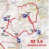 mapa závodu